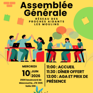 Assemblée Générale Annuelle du RDPA - 10 juin 2026 - Accueil à partir de 11 h
