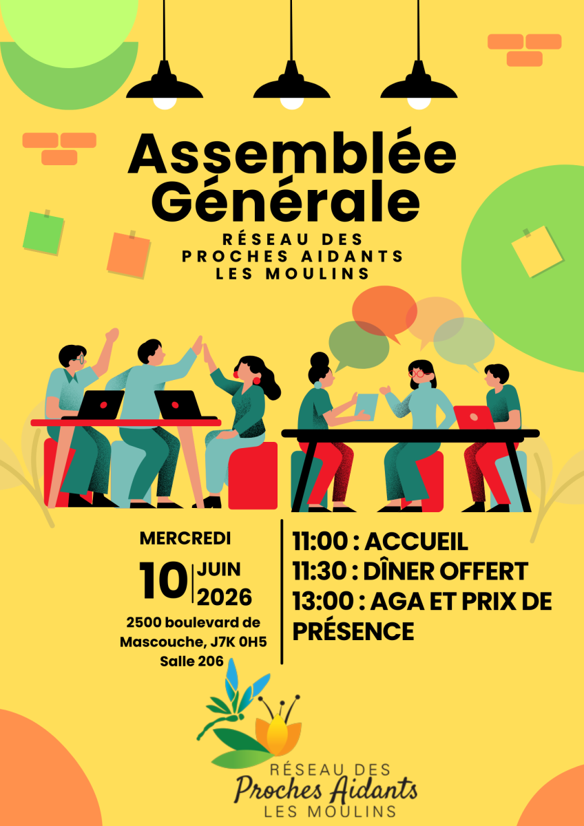 Assemblée Générale Annuelle du RDPA - 10 juin 2026 - Accueil à partir de 11 h