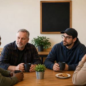 Café-causerie entre hommes proches aidants - Lundi 21 septembre 2026